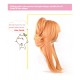 King of Glory Gongsun Li Cosplay Wig - Dancing Mirage Phoenix Single Detachable Ponytail