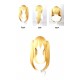 Kakegurui  |Cosplay Wig  Saotome Me Yellow Ponytail 55cm