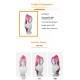 King Pro League (KPL) Skin Galio Cosplay Wig - Sky Wolf Tracker Pink Ponytail Gradient Heat Resistant Fiber