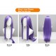 King of Glory Beloved Wedding: Da Qiao Light Purple Mixed Gradient Cosplay Wig