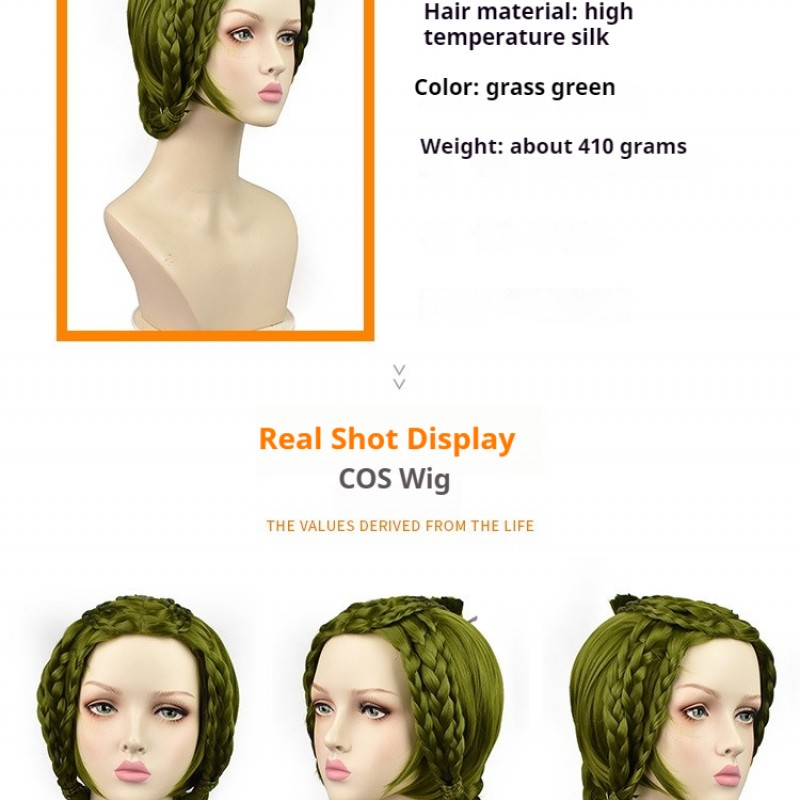 Identity V| Doctor Vivid GreenShort Wig 35cm 