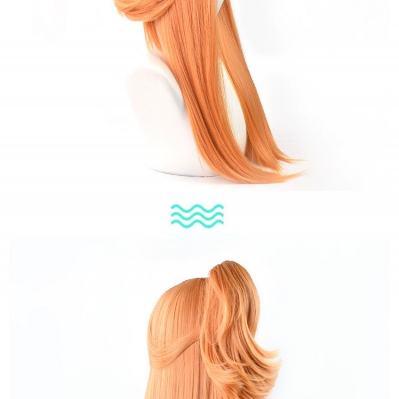 King of Glory Gongsun Li Cosplay Wig - Dancing Mirage Phoenix Single Detachable Ponytail