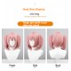 Puella Magi Madoka Magica Cosplay Wig - Homura Akemi Block Amulet Pink Short Twin Tail 33cm