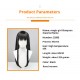 Puella Magi Madoka Magica Homura Akemi COS Wig Black High-Temperature Fiber