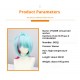 Nijisanji - Kyo Kaneko EN Sixth Period VTuber Virtual Idol Cosplay Wig