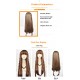 Nako Lulu Cosplay Wig  King of Glory New Skin Evening Glow with Thicker Braided Long Hair