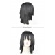 Serpent's Command Obanai Wig - Regal 40cm Ebony Locks for Majestic Demon Slayer Hashira Cosplay