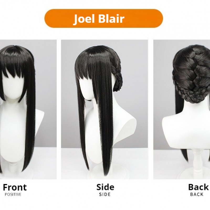 Spy x Family | Cosplay Wig Yor Briar Thorn Princess  Jet Black Straight Long Hair 60cm