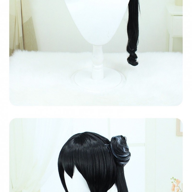 Stellar Railways |Ruan Mei Black Straight Long Hair 70cm