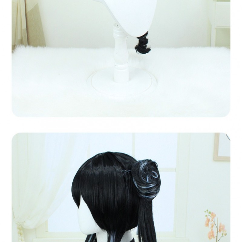 Stellar Railways |Ruan Mei Black Straight Long Hair 70cm