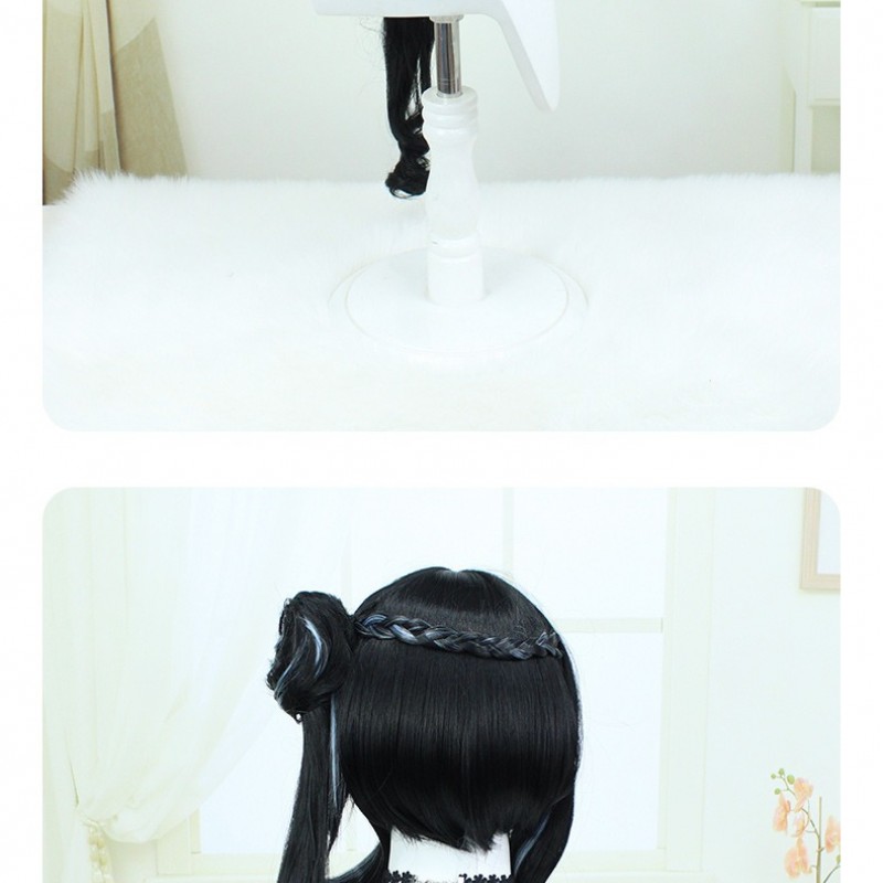 Stellar Railways |Ruan Mei Black Straight Long Hair 70cm