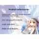 Yosuga no Sora Cosplay Wig - Creamy Ash Gold Long Straight Hair - Haruka "Kujo" Nanasaki