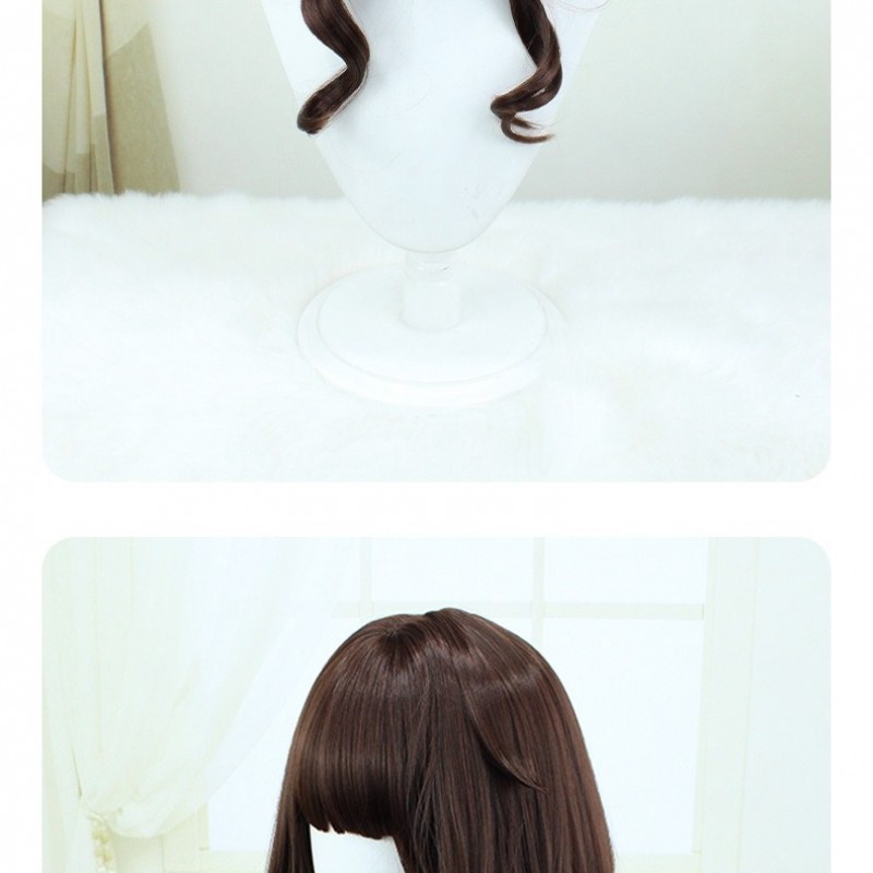 Timeless Reunion 1999   Little Spring Sparrow Brown Short Cosplay Wig 50cm