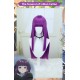 The Burial of Fulilian Fren Cosplay Wig Purple Long Straight Hair 80cm