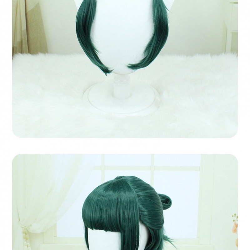 Whispers of the Apothecary |Nyan Neko Green Short Hair Cosplay Wig 60cm