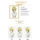 Tokyo Revengers Chifuyu Matsuno Cosplay Wigs Yellow Short Hair 30CM 