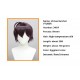 Virtual Streamer Shoto Cosplay Wig - Independent VTuber Dark Purple Short Hair