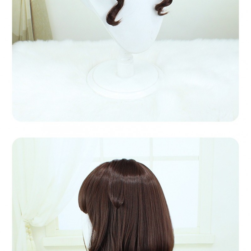 Timeless Reunion 1999   Little Spring Sparrow Brown Short Cosplay Wig 50cm