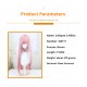 Stellar Railways |True Self Lawgiver Pink Long Cosplay Wig 110cm