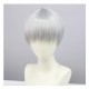 NieR: Automata 9S COS Wig Silver Gray Short Hair