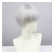 NieR: Automata 9S COS Wig Silver Gray Short Hair