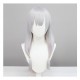 Eromanga Sense Izumi Sagiri COS Wig Silver to Pink Gradient Anime Cosplay Long Hair 70cm