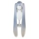 Hatsune Miku | Snow Miku Cosplay Wig with Braided Pigtails and Bangs 120cm