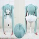 Hatsune Miku Raccoon Green Long Cosplay Wig  100cm