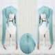 Hatsune Miku Raccoon Green Long Cosplay Wig  100cm