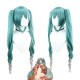 Hatsune Miku | 2024 Snow Miku Cosplay Wig  Twin Tails 90cm