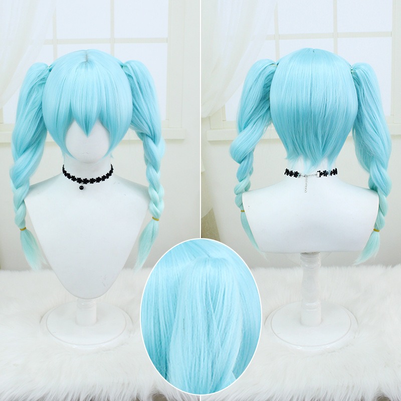 Hatsune Miku |  Bunny Girl Cosplay Wig Light Blue 50cm Cutie for Anime Fans 50cm