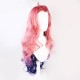 League of Legends Cosplay Wig  K/DA Seraphine Pink Gradient Long Curls