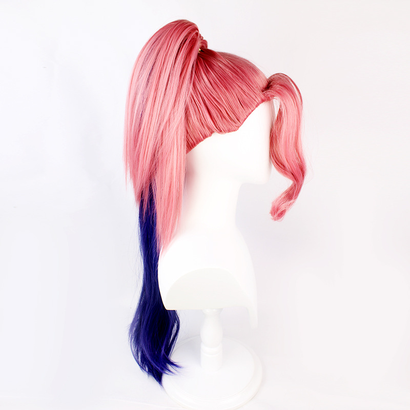 League of Legends COS Wig K/DA Seraphine Pink Gradient