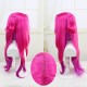 League of Legends Lunari COS Wig Long Hair with Detachable Double Bun Braids