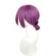 Chainsaw Man Power Cosplay Wig Resse Purple Braids Short Hair 45cm