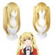 Kakegurui  |Cosplay Wig  Saotome Me Yellow Ponytail 55cm