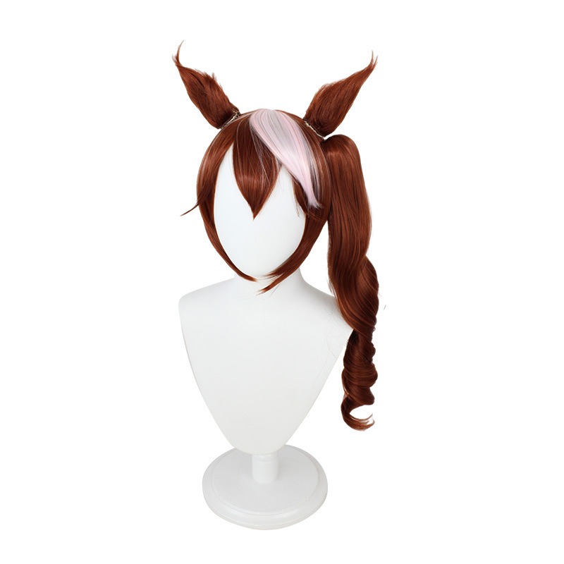 Uma Musume Pretty Derby Tokai Teio COS Wig 45cm