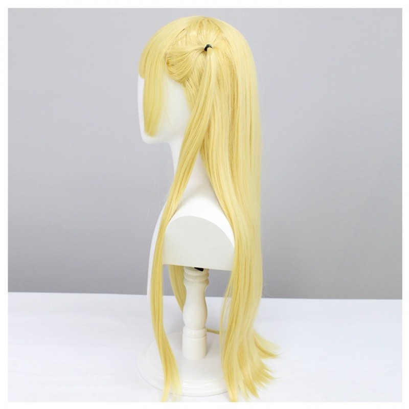 Death Note Misa Amane COS Wig Golden Twin Tails 75cm