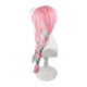 Hololive Virtual Idol Minato Aqua Cosplay Wig Heat Resistant Pink Long Hair Braid