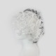 Cruella De Vil COS Wig Black White Short Curly Hair 30cm