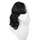 Cruella de Vil Cosplay Wig - Yin Yang Hair with Bangs for Halloween 38cm