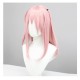 Dress-Up Darling Himuro Koruri Zhuzhu Pink Straight Hair COS Wig 50cm