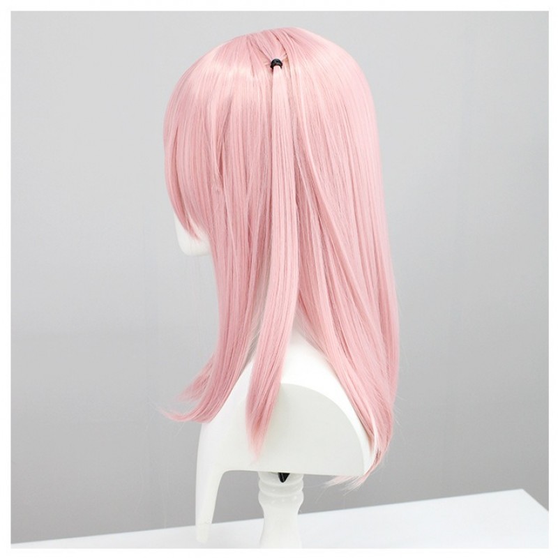 Dress-Up Darling Himuro Koruri Zhuzhu Pink Straight Hair COS Wig 50cm