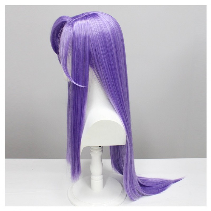 King of Glory Beloved Wedding: Da Qiao Light Purple Mixed Gradient Cosplay Wig