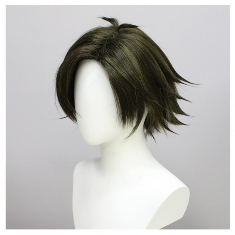 Spy x Family |Cosplay Wig Damian Desmond Olive Green Short Hair 28cm