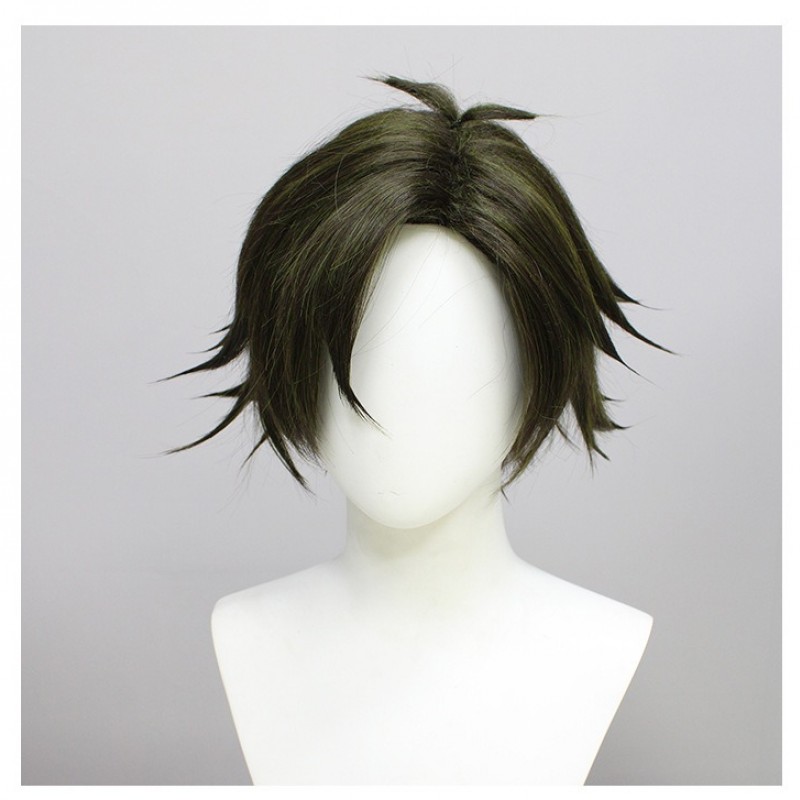 Spy x Family |Cosplay Wig Damian Desmond Olive Green Short Hair 28cm