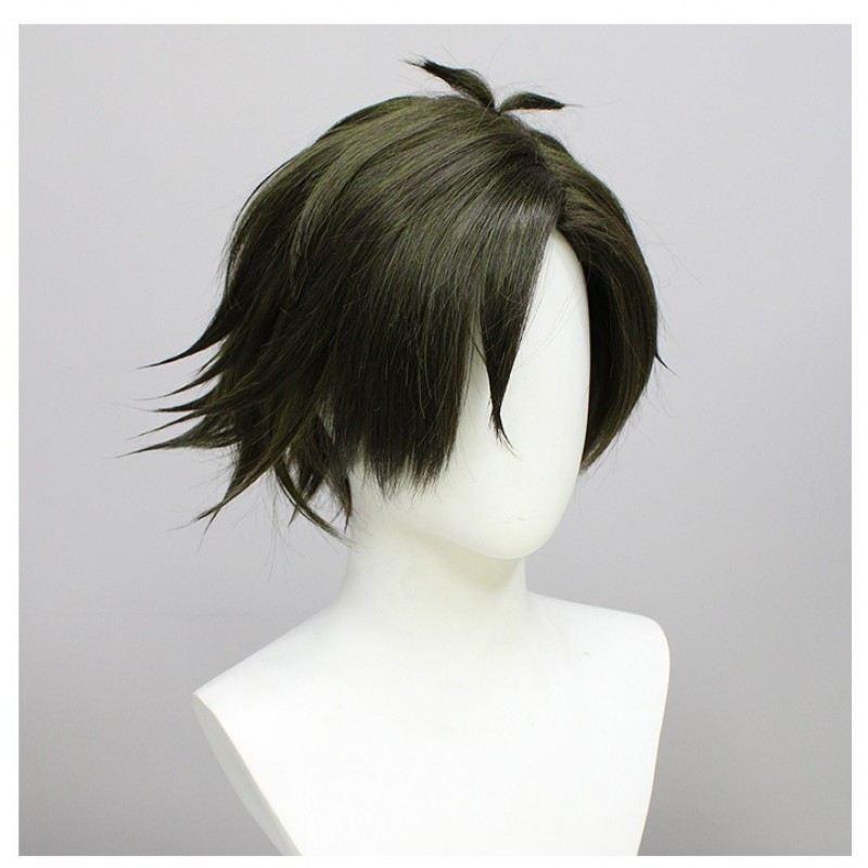 Spy x Family |Cosplay Wig Damian Desmond Olive Green Short Hair 28cm