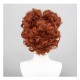 Halloween Cosplay Wig - Witchy Winifred Sanderson Red Queen Short Curly Hair