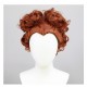 Halloween Cosplay Wig - Witchy Winifred Sanderson Red Queen Short Curly Hair