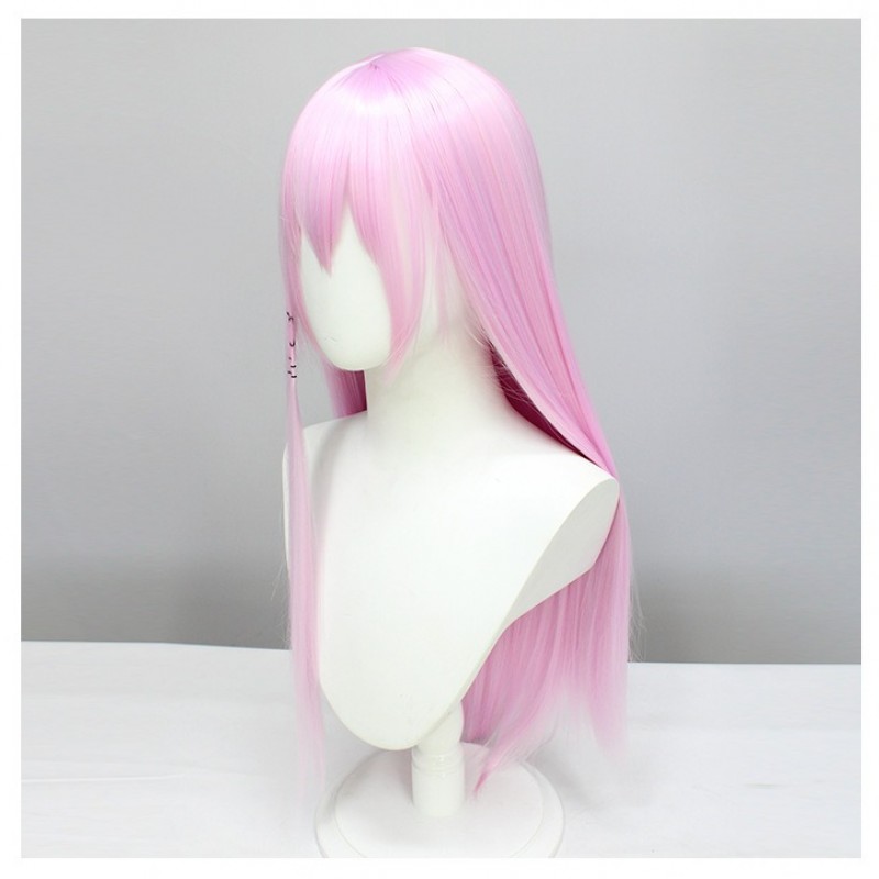 Engage Kiss Kisara Lavender Long Straight Hair Cosplay Wig 70cm